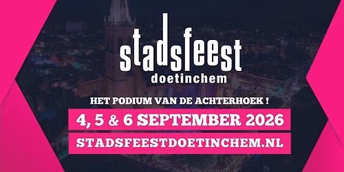 Stadsfeest 2026